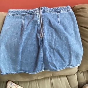 Jean skirt from PacSun